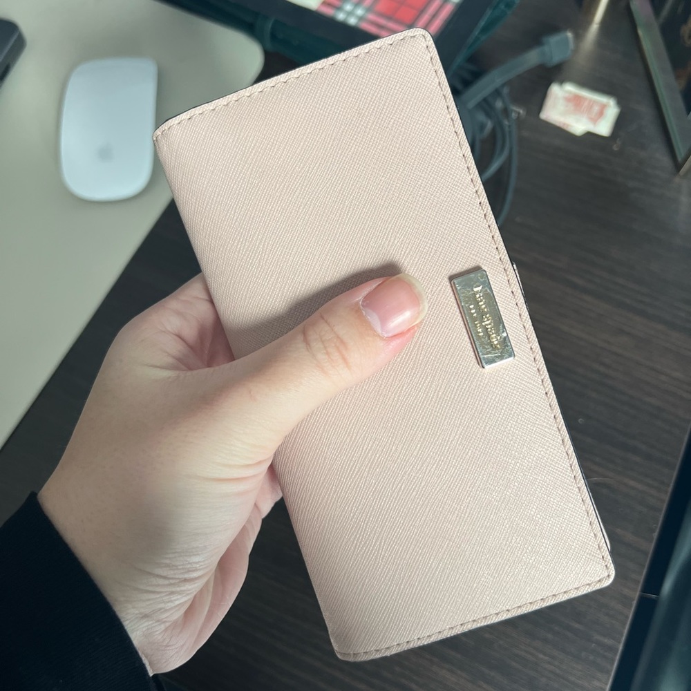 Kate Spade Pink Key & Card Holder